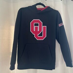 OU Black Hoodie for Youth